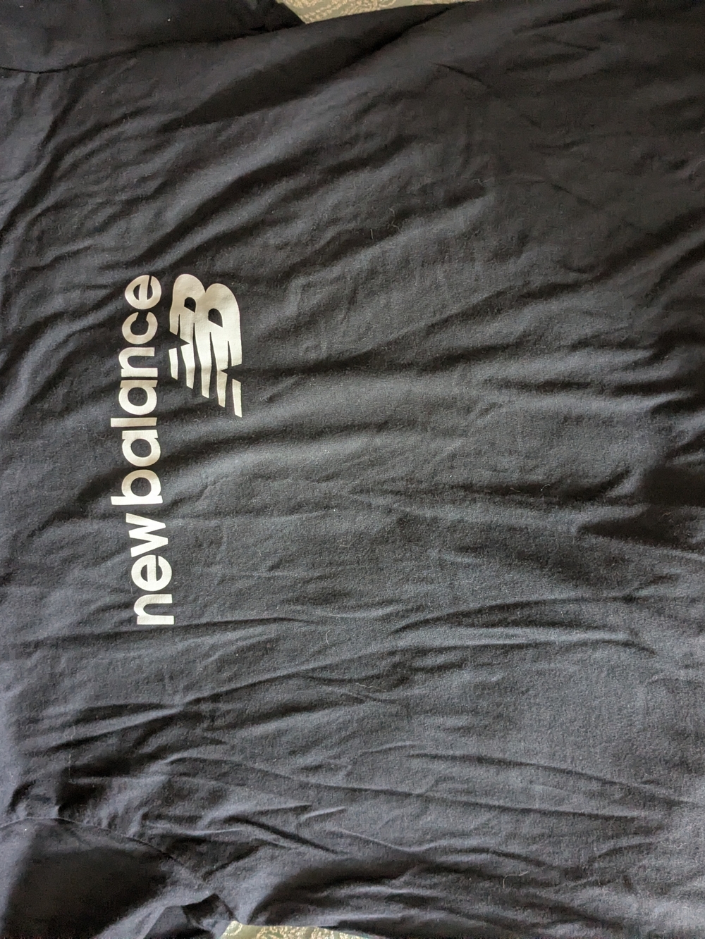 New Balance Woman's Black Logo T-Shirt